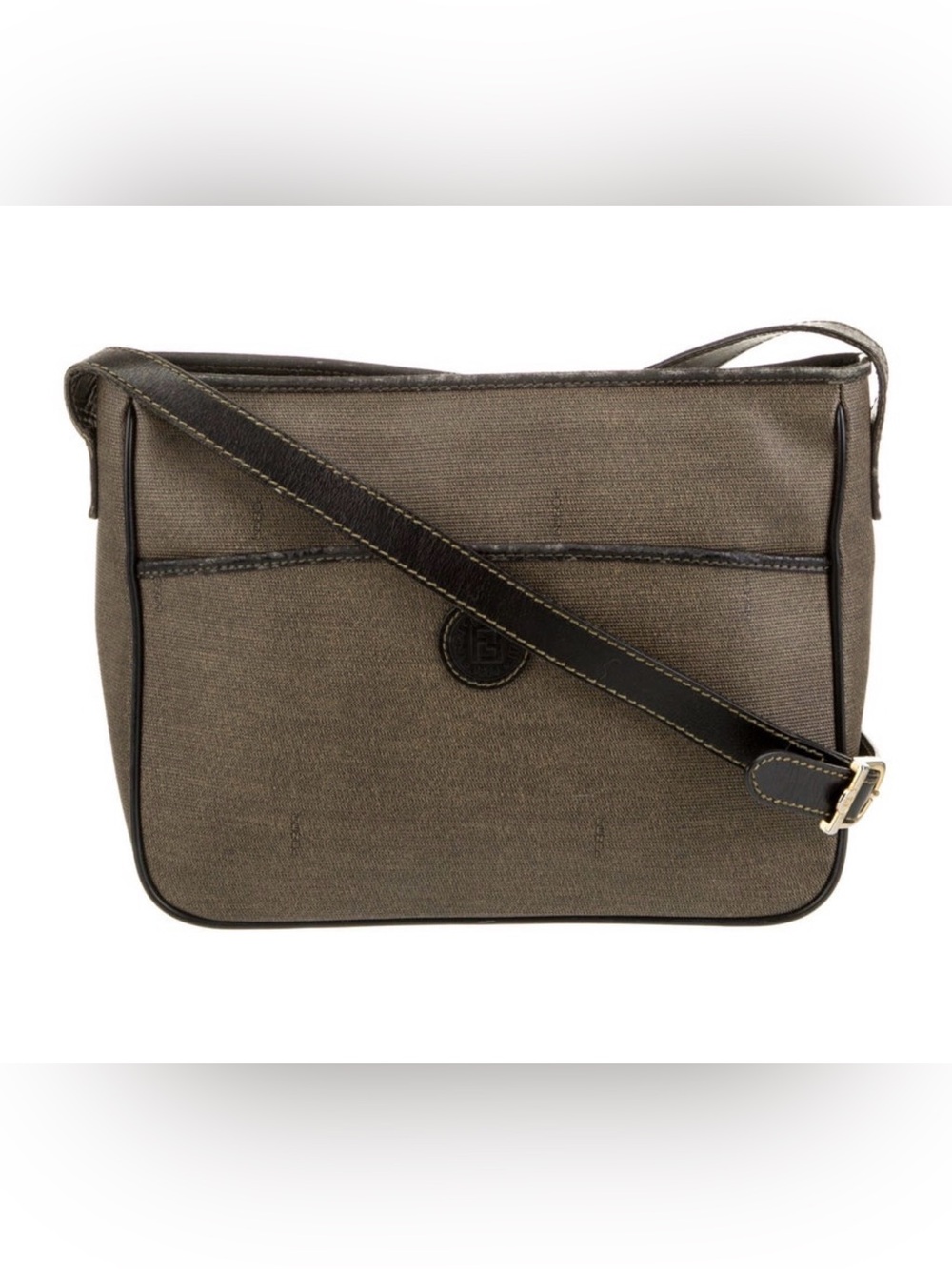 FENDI Pequin Messenger Bag